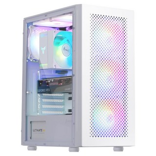 Jooyon 2025 Counter D4 Ryzen 5 Ryzen 9000 系列 GeForce RTX 5060 Ti, WIN11 Home, 白色, 16GB, D496X56T2W-W, 512GB