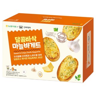 Nonghyupsikpum 香甜酥脆蒜香法式麵包, 144g, 1個