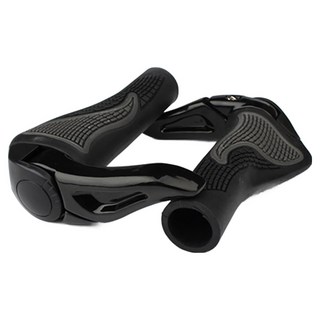 애몰라이트 자전거 그립 04 2p 세트, 블랙, 1세트