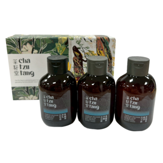 茶籽堂 春神覓年度版畫洗沐旅行組 洗髮露50ml + 沐浴露50ml + 洗手露50ml 肖楠葉, 1組, 150ml