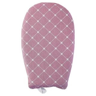 Bellapick 手持輔助蒸汽迷你熨衣板 圓形, 粉紅格紋