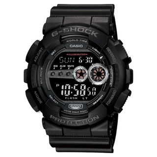 CASIO 卡西歐 G-SHOCK 運動潮流電子錶 GD-100-1B