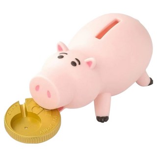 Disney 迪士尼 玩具總動員 撲滿公仔手錶充電座, 火腿豬, 1個