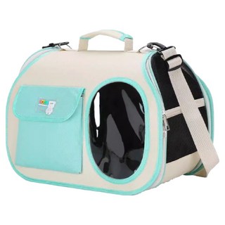 SKY LIFE 1015 寵物手提包, 1個, 綠色