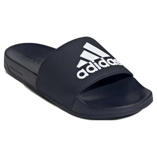 adidas 愛迪達 男女款 ADILETTE SHOWER 拖鞋 GZ3774, 深藍色, 29.5cm
