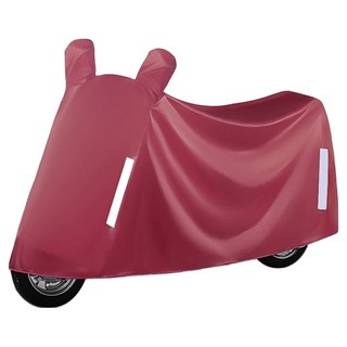 加厚牛津布機車防曬防水防塵罩, 棗紅色