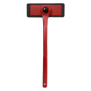 WAKO 洗車海綿 迴轉式附柄波浪 鍍膜車適用 CS-87, 1個, 黑色