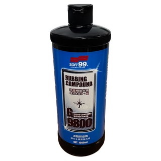 SOFT99 液體研磨劑 細切&鏡面拋光用 G-9800, 1個, 1L