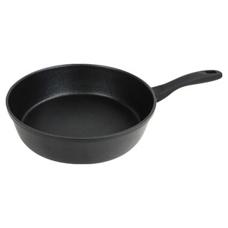 LMG 黑曜石極耐磨深炒鍋, 1個, 26cm, 黑色