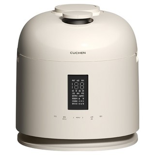[10% 환급가전] 쿠첸 123 올스테인리스 듀얼프레셔 IH 전기압력밥솥 6인용, CRT-XPD0680SEGI, 글로시 아이보리