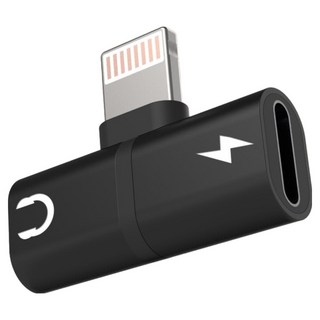DIKE 超輕巧Lightning音頻/充電轉接器 DAO320, 27mm, 黑色, 1個