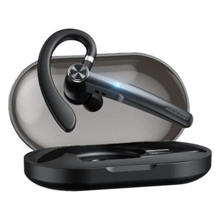 聆翔 DTAudio G1單耳通話商務耳掛式藍牙耳機, 黑色, DTA-Y1