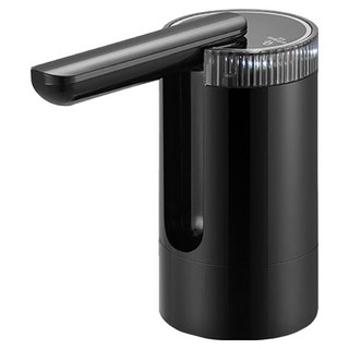 小麥購物 摺疊電動抽水器夜燈 L1382, 1個, 黑色