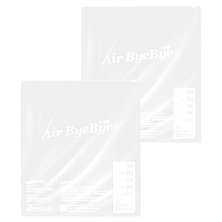 air Bye Bye 手捲式真空壓縮袋 日本製, 2入, 1個