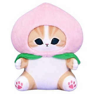 KHTOY 貓福珊迪 坐姿水蜜桃裝, 白色, 1個