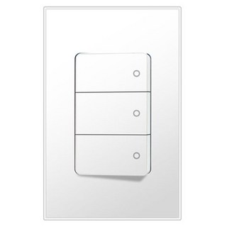 Boedam 3開3路開關 雪白色, 1個