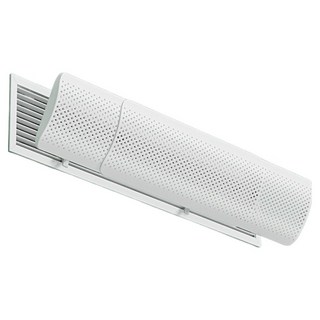 Selekforyou 壁掛式冷氣擋風板 長度可調式 L(81~120cm) 810 x 160 x 3 mm, 1個, 白色