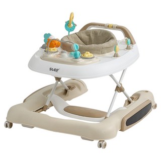 엔픽스 유아용 스텝 360 엣지 보행기, 밀크 베이지, 1개