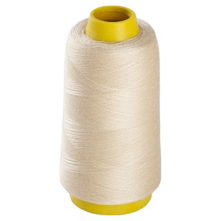 앙플러스 폴리 스티치 40수 2합사 재봉사 실, 베이지, 1개