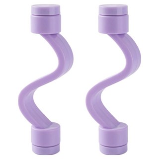디블릭 닫힘 방지 세탁기 건조기 도어클립, 퍼플, 2개