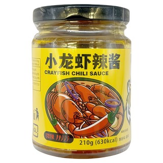 TIGERBANG 小龍蝦尾 龍蝦尾 辣椒醬, 210g, 1個