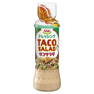SSK 清水食品 SSK 塔可沙拉醬, 1個, 200ml
