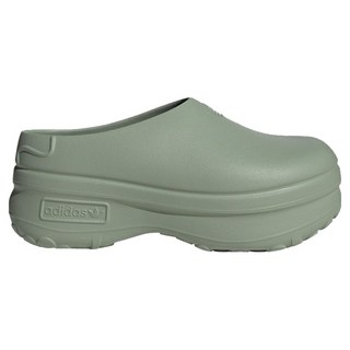 adidas 愛迪達 女款 ADIFOM STAN MULE W 拖鞋 IE7053, 綠色, 24.5cm