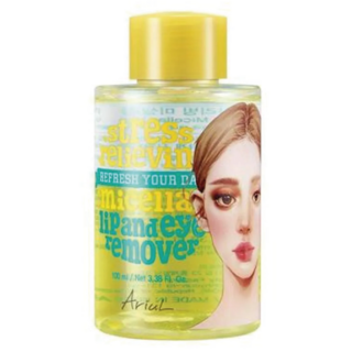 AriuL 艾藜兒 台灣公司貨 淨膚保濕眼唇卸妝油, 1個, 100ml