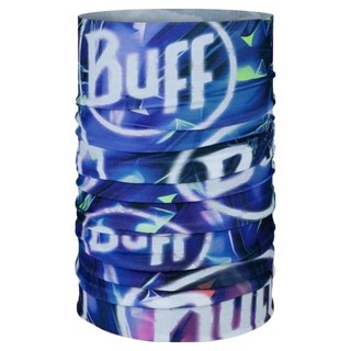 西班牙 BUFF Original EcoStretch 運動頭巾, 1個, WATTR BLUE
