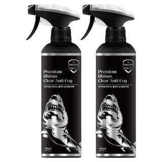 블랙샤크 자동차 유리 성에 김서림 방지제, 2개, 500ml