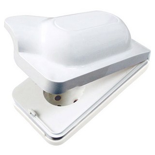 Boedam 防雨防直射型插座 2孔 直式 白色, 1個