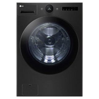 LG전자 트롬 오브제컬렉션 드럼 세탁기 FX23KN-KK 23kg + 스태킹키트 세트 방문설치, 스페이스 블랙