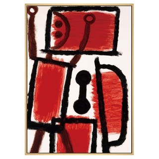 菠蘿選畫所 保羅・克利 鎖匠II AVAR4634D, 木色