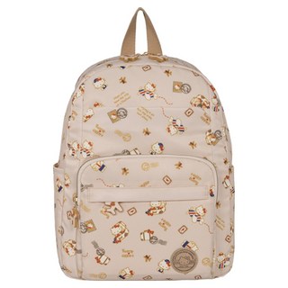 Hello Kitty 凱蒂貓 後背包 KT03C12BG, 米色 飛航凱蒂