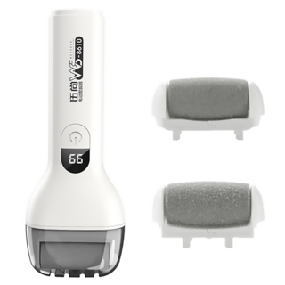 ANTIAN 無線電動磨腳器/腳部美足磨皮機 白色, 1個, 1個裝, 240g