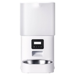 디클펫 반려동물 자동 급식기 AT-320, 화이트, 1개, 6L