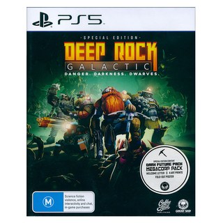 PlayStation PS5 深岩銀河：特別版 Deep Rock Galactic Special Edition 中英日文澳洲版, 單一商品