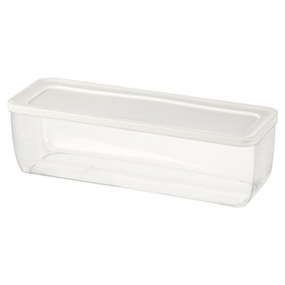 FaSoLa 收納保鮮盒/長形保鮮盒 多用途防串味冰箱備料, 1個, 1個裝