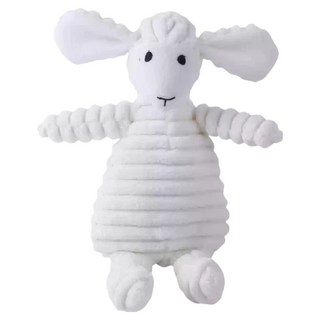 高精寵物 寵物發聲玩具 白綿羊, 白色, 1個
