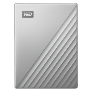 Western Digital 威騰 My Passport Ultra for Mac 行動硬碟 2.5吋 Type-C 1個, 4TB, 銀色