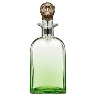 bar craf 酒瓶塞 + 玻璃瓶 900ml, 2個, 綠色