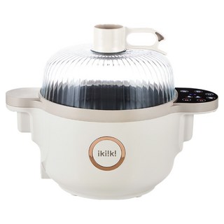 ikiiki 伊崎家電 微電腦多功能自動炒菜機 燕麥杏, IK-MC3702