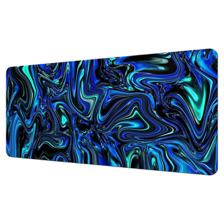 쇼핑닥터 게임용 사무용 마우스 장패드 600 x 300 x 3 mm, 네이비그린, 1개