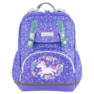 MoonRock 夢樂 低年級 花園獨角獸護脊書包 SS1, 紫色