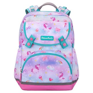 MoonRock 夢樂 低年級 甜蜜寶貝超輕量型護脊書包 LSS103P, 粉紅色