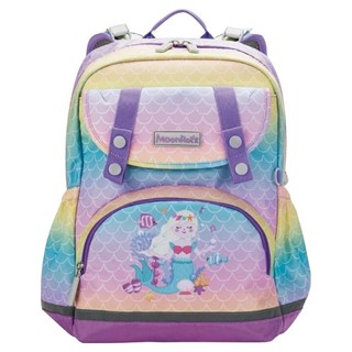MoonRock 夢樂 低年級 美人魚護脊書包 SS1, 粉色
