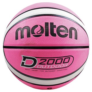 molten 超耐磨 12片貼橡膠深溝籃球, B7D2005-PH, 1個