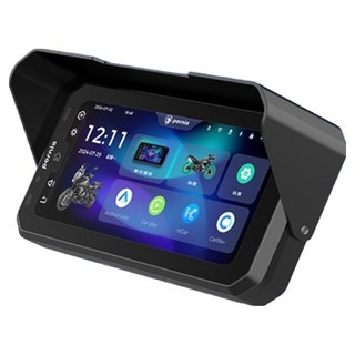 Polaroid 寶麗萊 Pernis 摩托車多媒體連動主機, 黑色, MS700C