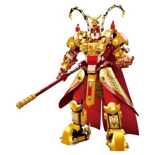 Sluban GN積木 西遊記系列 孫悟空 樂高相容積木 615p, 1個, 混合顏色