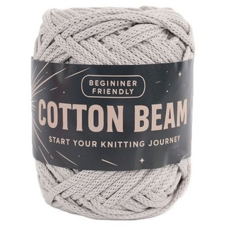 brandyarn Cotton Beam粗棉線 250g 5mm, 1捆, 09 Worm
